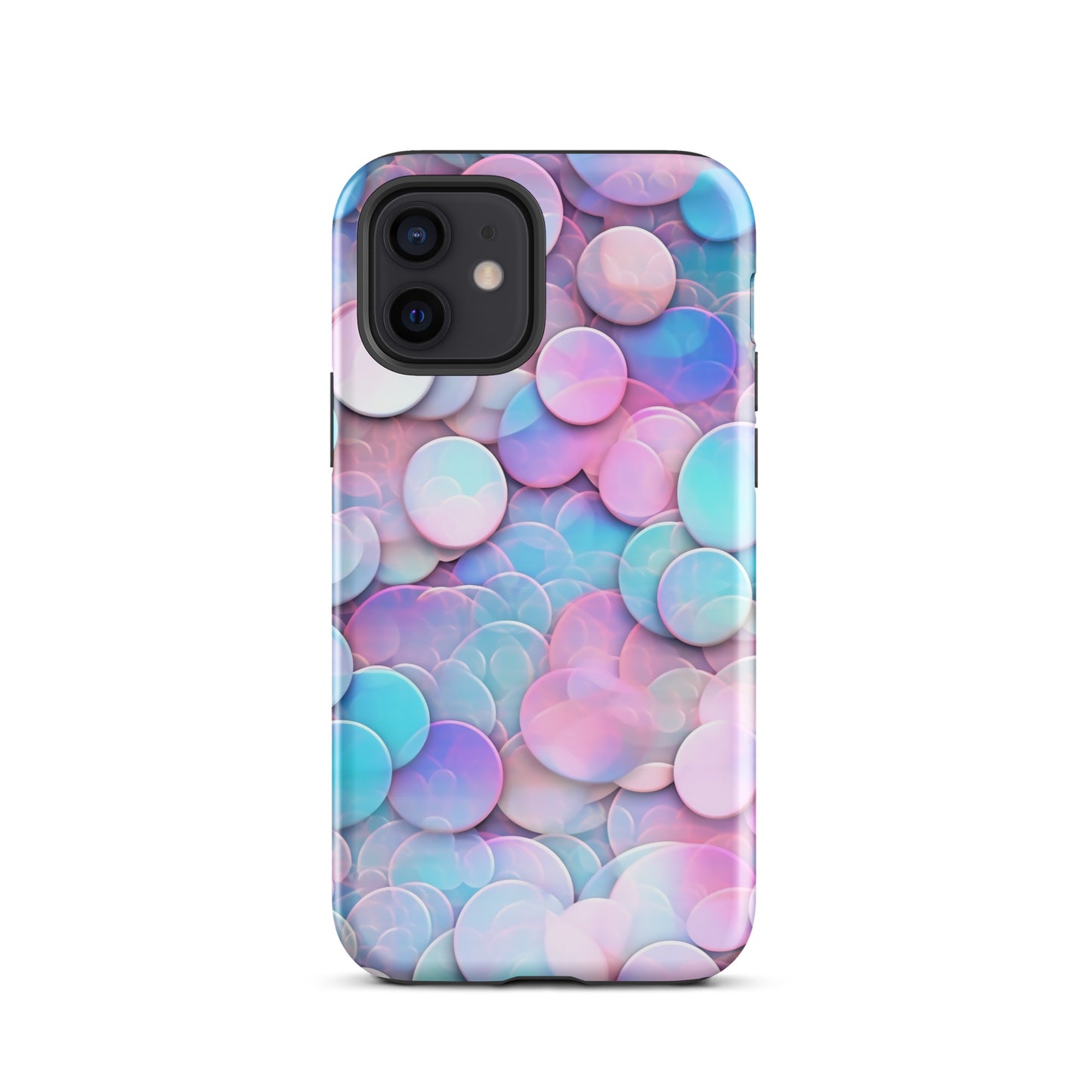 Luminous Bubbles | Multi Light Color Tough iPhone Case