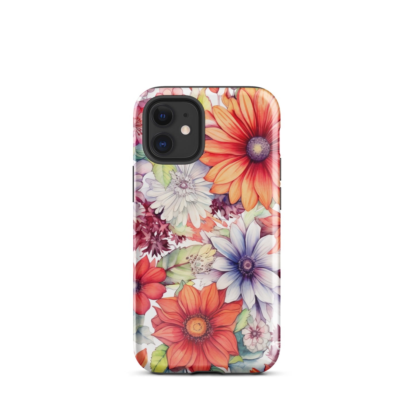 Vellichor Blossoms | Beautiful Multi Color Flowers Tough iPhone Case