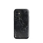Onyx Opulence | Black Marble Design Tough iPhone Case
