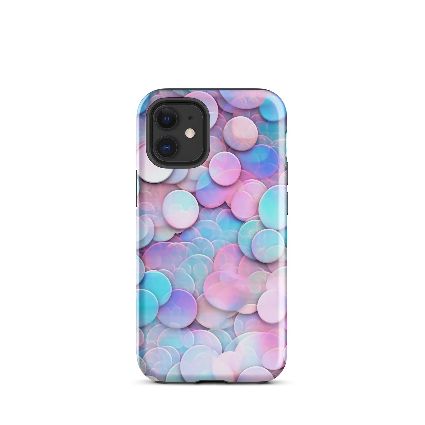 Luminous Bubbles | Multi Light Color Tough iPhone Case