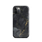 Obsidian Aurum | Black & Gold Marble Design Tough iPhone Case