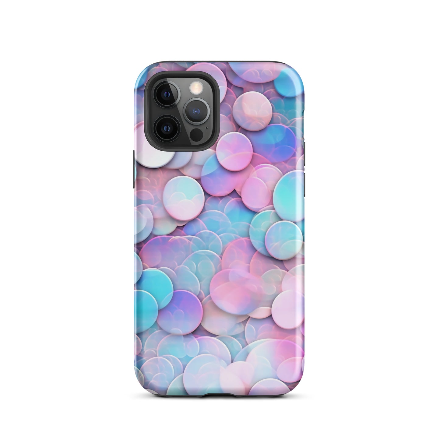 Luminous Bubbles | Multi Light Color Tough iPhone Case