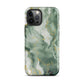 Matcha | Dark Green & Gold Tough iPhone Case