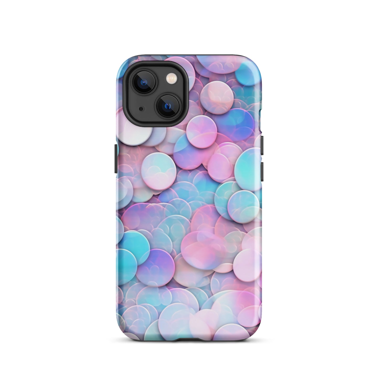 Luminous Bubbles | Multi Light Color Tough iPhone Case