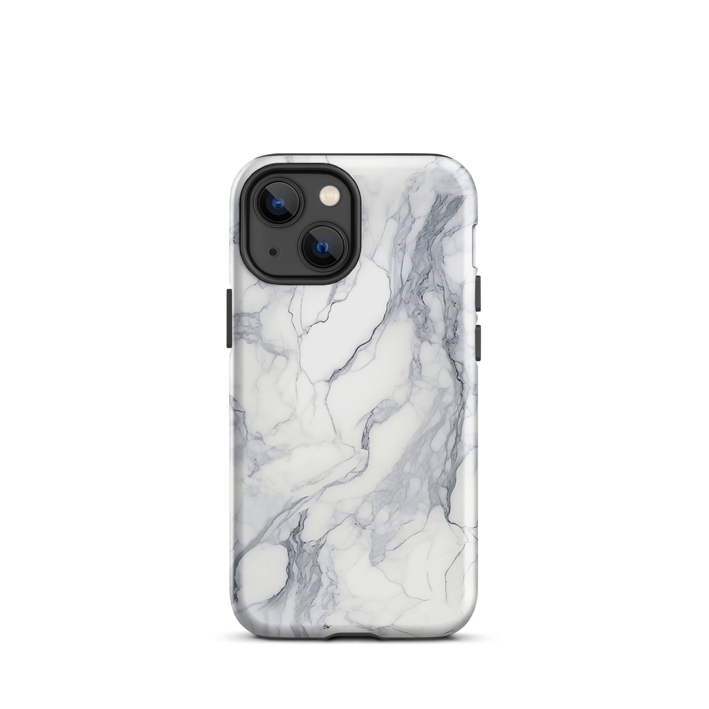 Ethereal | White & Grey Marble Design Tough iPhone Case