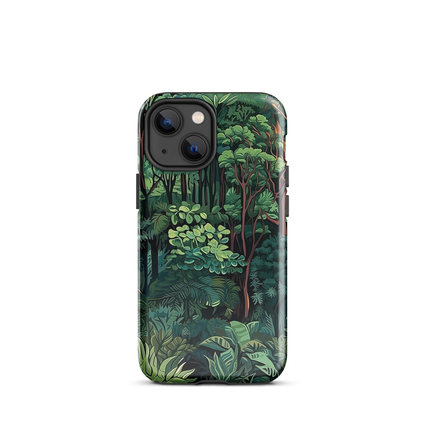 Foliage Fantasy | Jungle Trees Design Tough iPhone Case