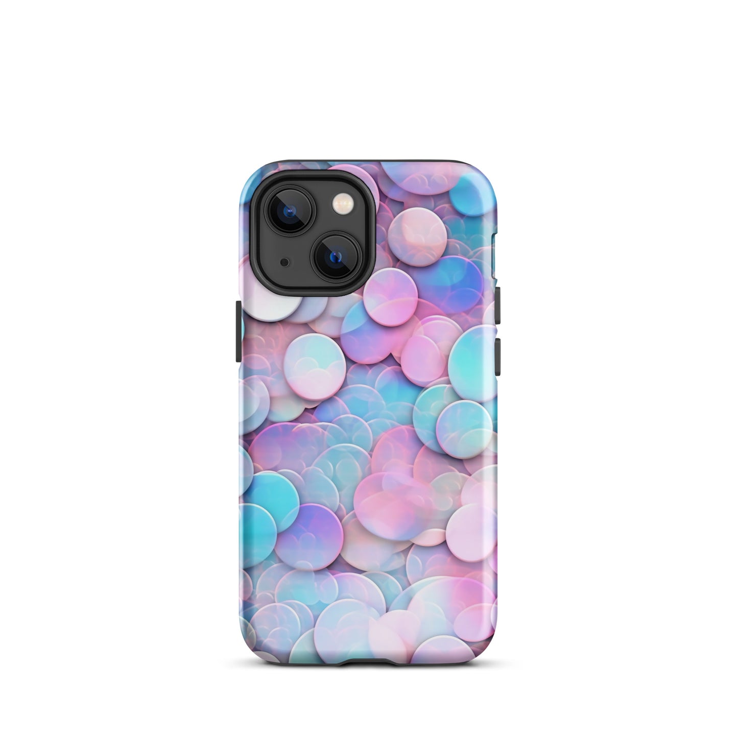 Luminous Bubbles | Multi Light Color Tough iPhone Case