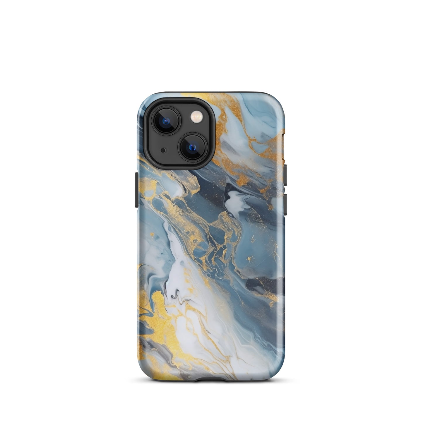 Stardust | Blue & Gold Tough iPhone Case