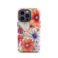 Vellichor Blossoms | Beautiful Multi Color Flowers Tough iPhone Case