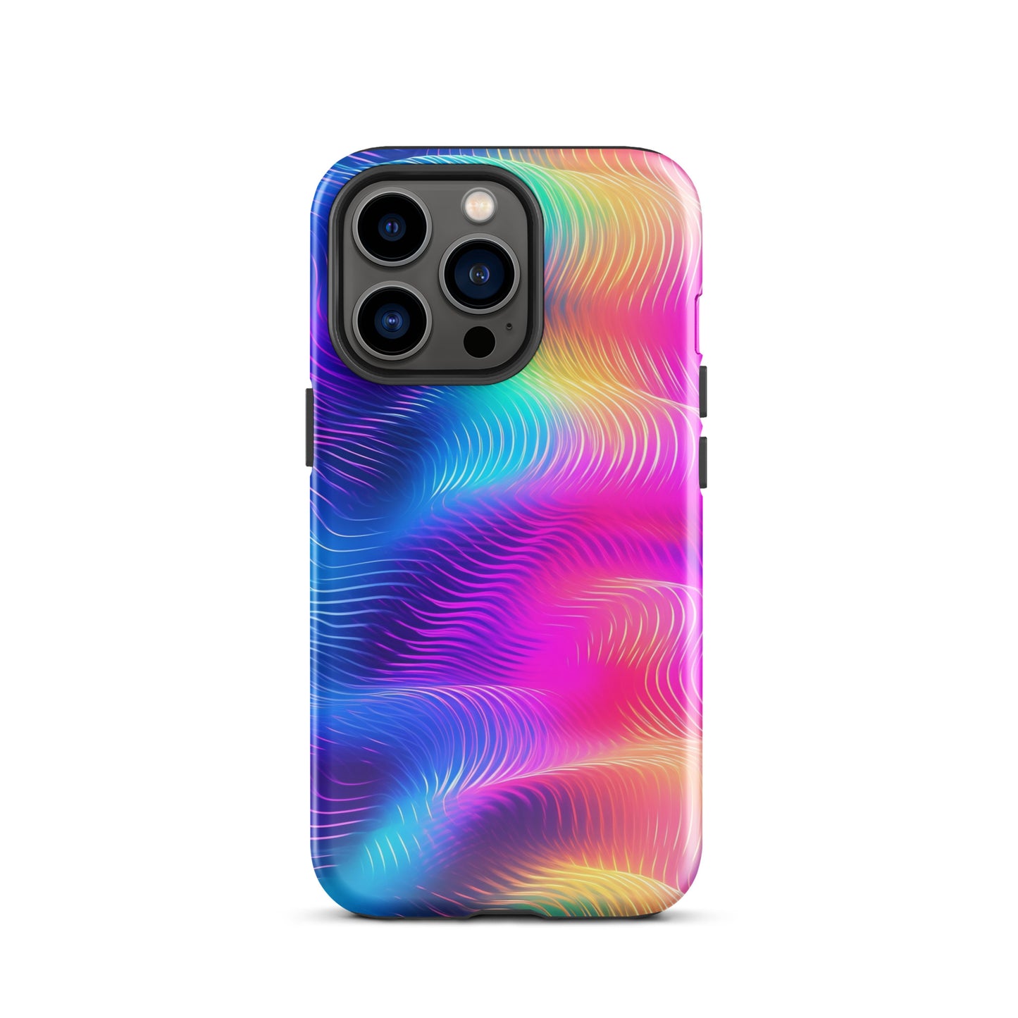 Aurora Illusion | Holographic Style Multi Color Tough iPhone Case