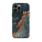 Opulent Ridges | Mountainous Ridges Multi Color Design Tough iPhone Case