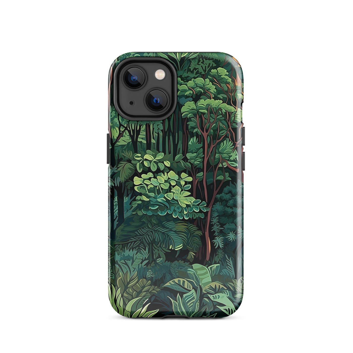 Foliage Fantasy | Jungle Trees Design Tough iPhone Case