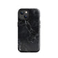 Onyx Opulence | Black Marble Design Tough iPhone Case