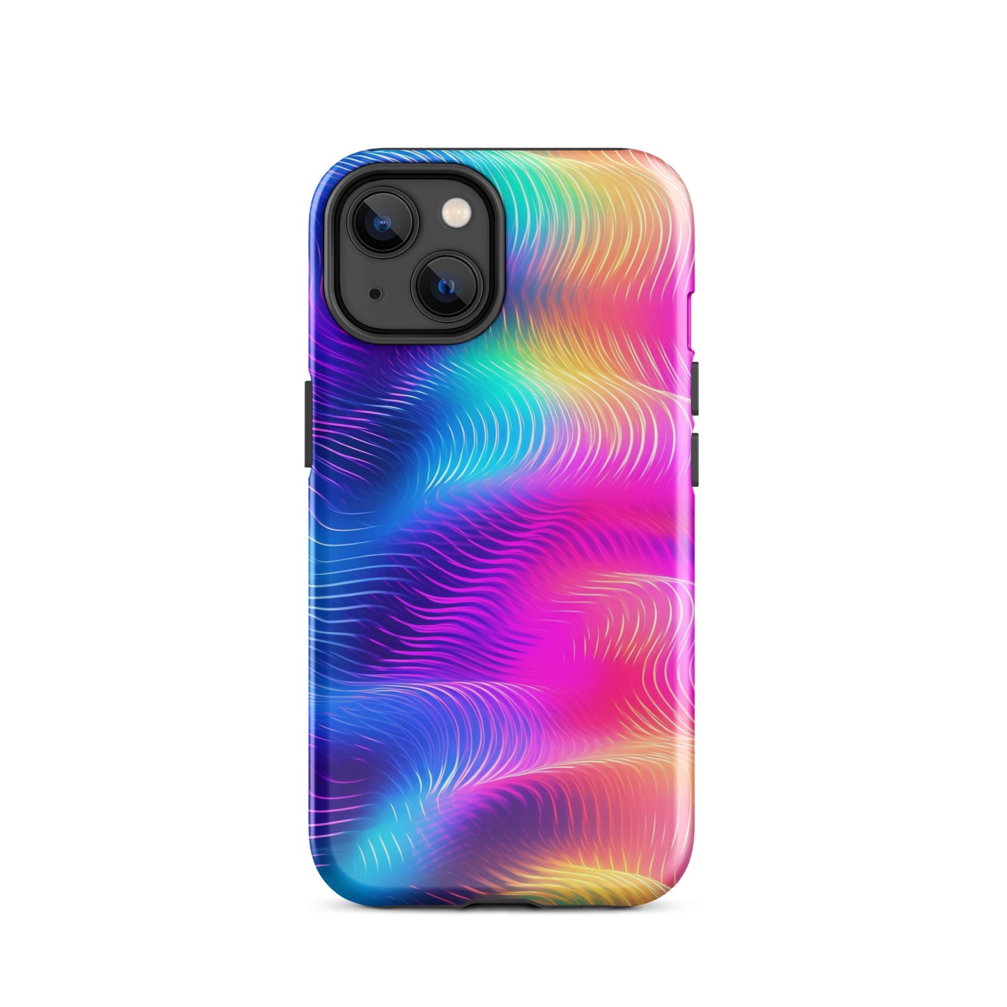Aurora Illusion | Holographic Style Multi Color Tough iPhone Case