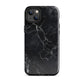 Onyx Opulence | Black Marble Design Tough iPhone Case