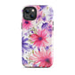 Blossom Ballet | Pink & Purple Flower Tough iPhone Case