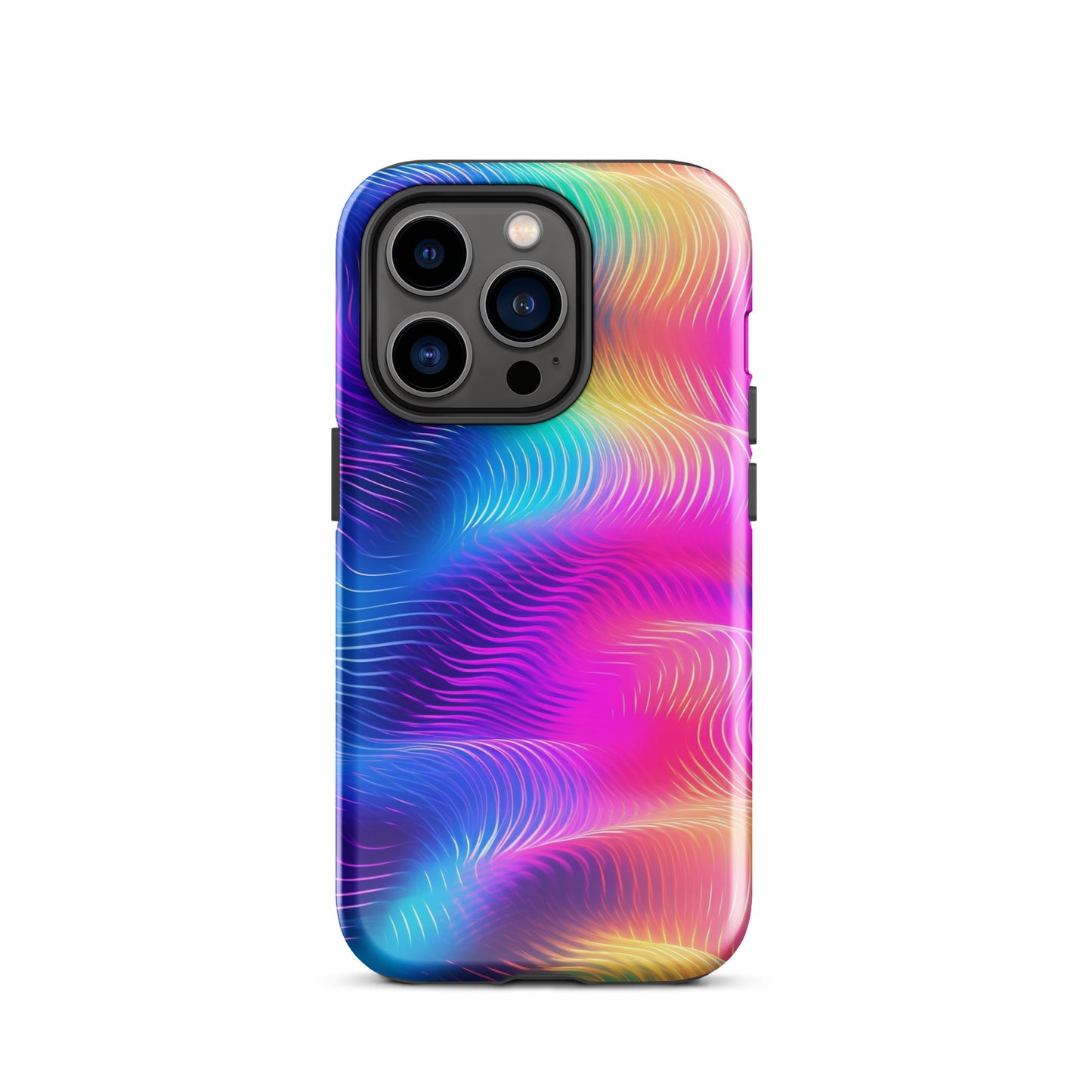 Aurora Illusion | Holographic Style Multi Color Tough iPhone Case