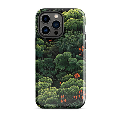 Forest Fantasia | Forest Trees Design Tough iPhone Case