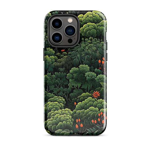 Forest Fantasia | Forest Trees Design Tough iPhone Case