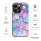 Luminous Bubbles | Multi Light Color Tough iPhone Case