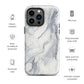 Ethereal | White & Grey Marble Design Tough iPhone Case