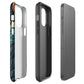 Opulent Ridges | Mountainous Ridges Multi Color Design Tough iPhone Case