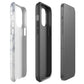 Ethereal | White & Grey Marble Design Tough iPhone Case
